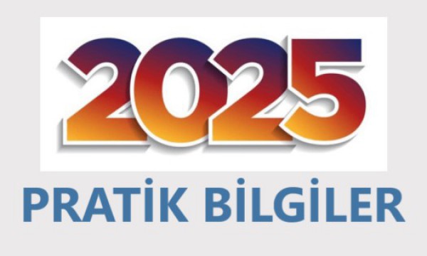2025 Pratik Bilgiler